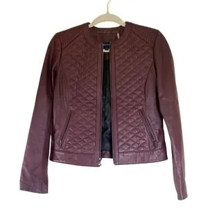 Cole Haan Jackets Coats Cole Haan Womens Small Lambskin